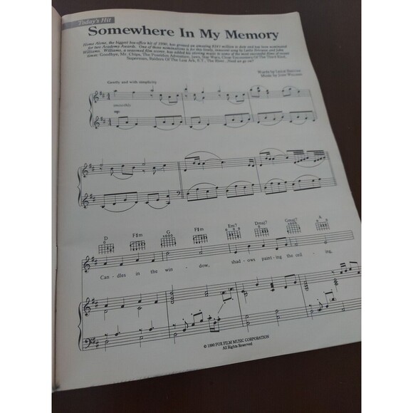 Vintage Sheet Music Magazine May June 1991 Book Standard Piano Edition Collect - Picture 4 of 13